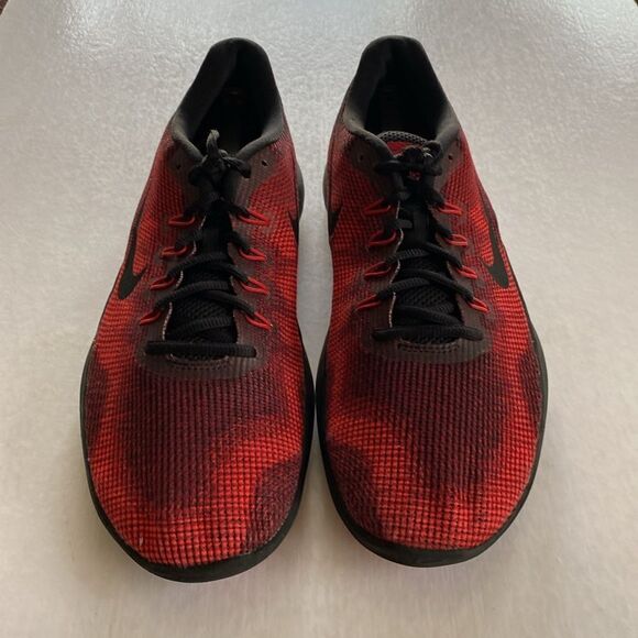 NIKE FLEX Men’s Red/Black Running Shoes AA7397-008 Size 11 - Picture 2 of 5